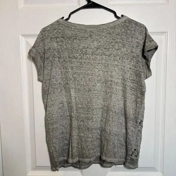 NWT Anthropologie Akemi + Kin Lattice Stripe Top - Picture 3 of 8